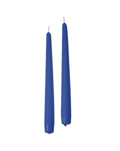 Candele coniche Ø 2,2 cm h. 21 cm 50 pezzi - Blue Navy