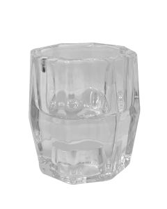 Porta candele  e  tealight 2 in 1 in vetro 5,9 x 5,9 x 6 cm