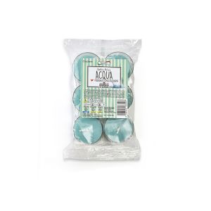 Candele profumate Acqua in bicchierino - 6 pezzi - Senza allergeni