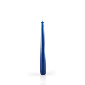 Candele laccate coniche Ø 2,2 cm h. 21 cm 6 pezzi - Blu