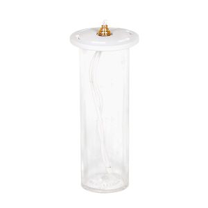 Cartuccia in cera liquida per candela in plastica Ø 8 cm