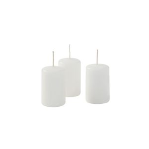 Ceri Ø 4 cm h. 7 cm 12 pezzi - Bianco