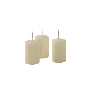 Ceri Ø 4 cm h. 7 cm 12 pezzi - Avorio