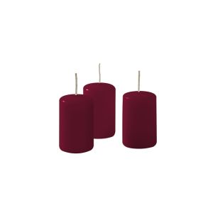 Ceri Ø 4 cm h. 7 cm 12 pezzi - Bordeaux