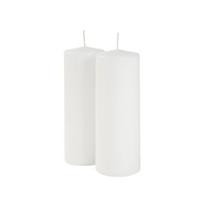 Ceri Ø 7 cm h. 20 cm 2 pezzi - Bianco