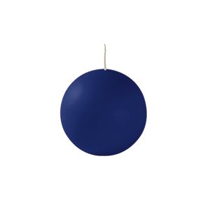 Candele sfera Ø 10 cm 4 pezzi - Blu