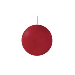 Candele sfera Ø 10 cm 4 pezzi - Rosso
