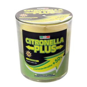Candela in bicchiere Citronella Plus
