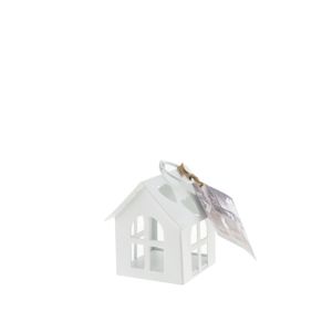 Lanterna a casetta 7 x 8 x 8,5 cm